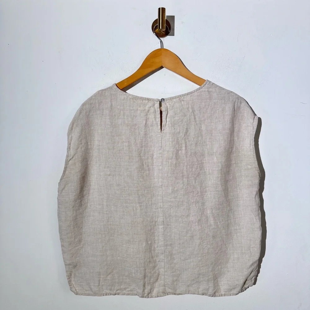 Neuflora Linen Boxy Tank S - Picture 6 of 7